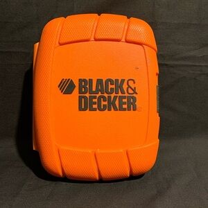 BLACK & DECKER Screw Driving Incomplete Bit Case Set